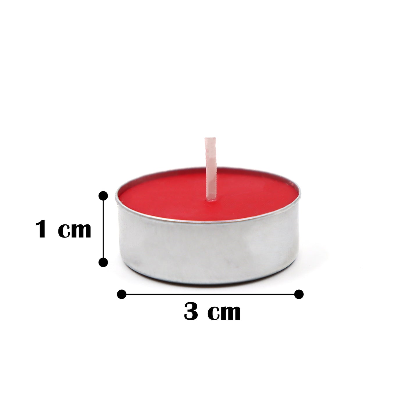 Hosley® Rose Fragrance Tealight Candles - 30Pcs