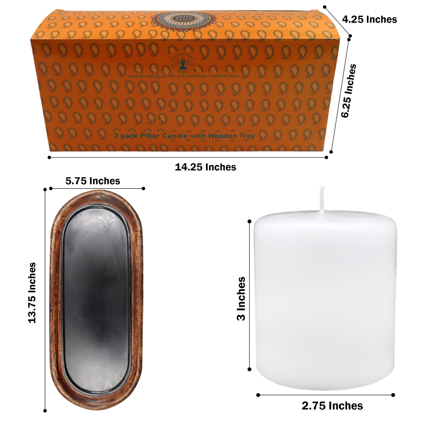 Hosley Candles + Incense Fragrance Gift Sets