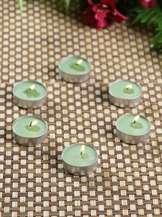 Hosley Highly Fragranced Lemongrass Tea Light Candles (Set of 30)