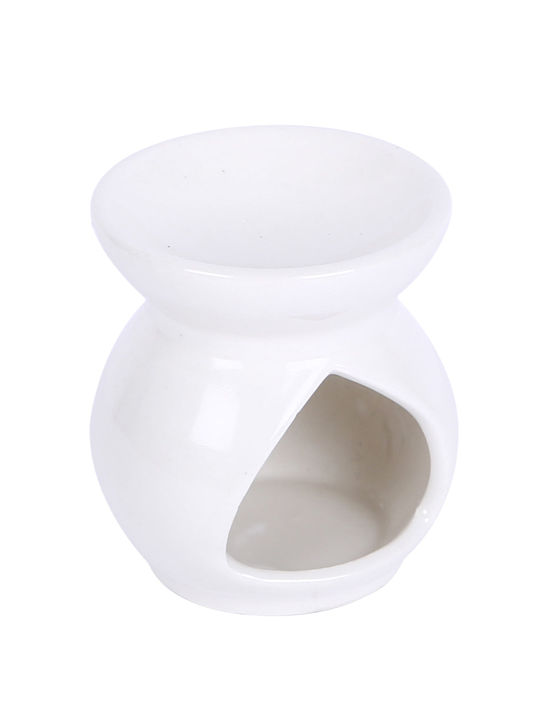 Hosley Ceramic Aroma Oil Warmer/ Oil Diffuser with Oil Bottles and Tealight For Gifting / Home Fragrance