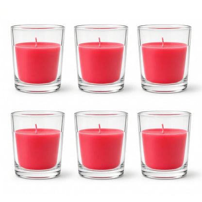 Apple Cinnamon Votive Glass Candle