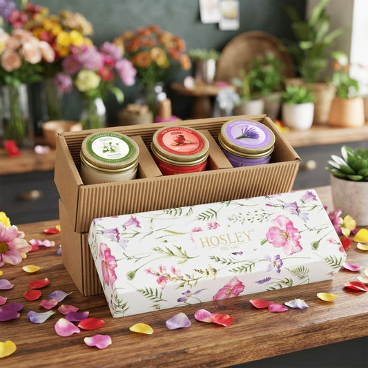 Hosley Scented Candles Gift Set