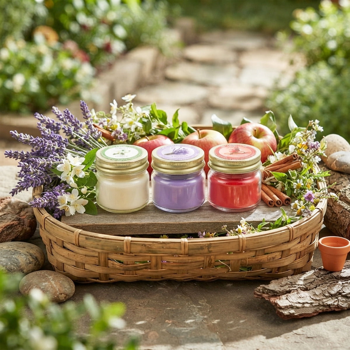 Hosley Scented Candles Gift Set