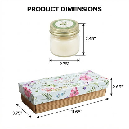 Hosley Scented Candles Gift Set