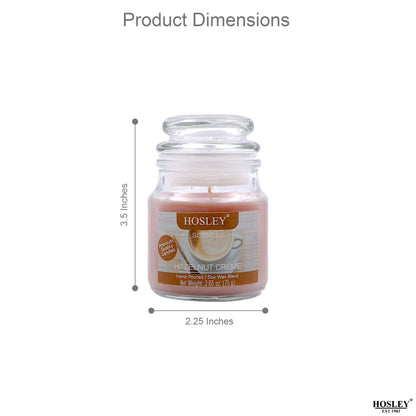 Hosley Set of 2 Hazelnut Crème 2.65 Oz (75g)