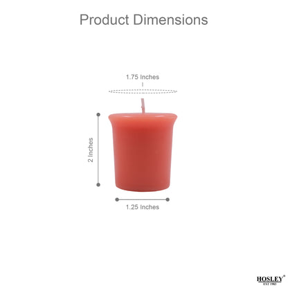 Set of 6 Hosley® 15 Hour Burn Time Each, Tropical Mist Highly Fragranced  Votive Candles