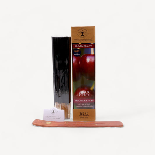 Hosley Black Cherry Fragrance Incense Sticks