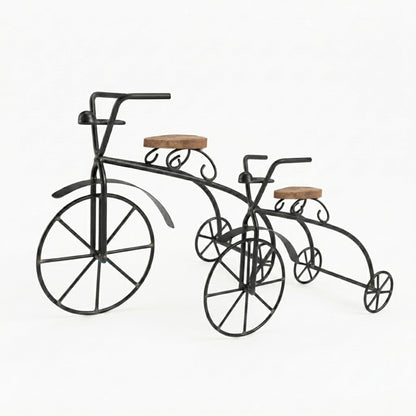Set of 2 Decorative Metal Bicycle Showpiece