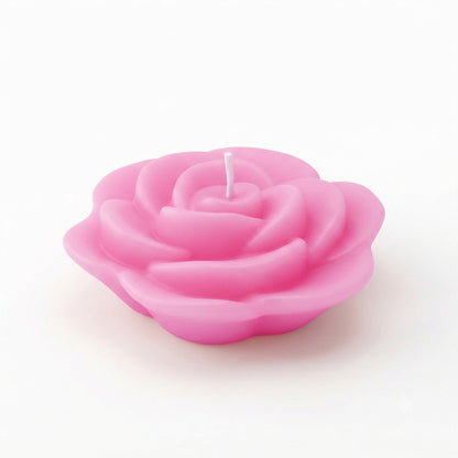 Hosley Rose Scented Floating Candles for Decoration, set of 6