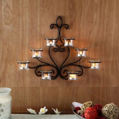 Hosley® 8 Cup Wall Sconce With Free Tealights