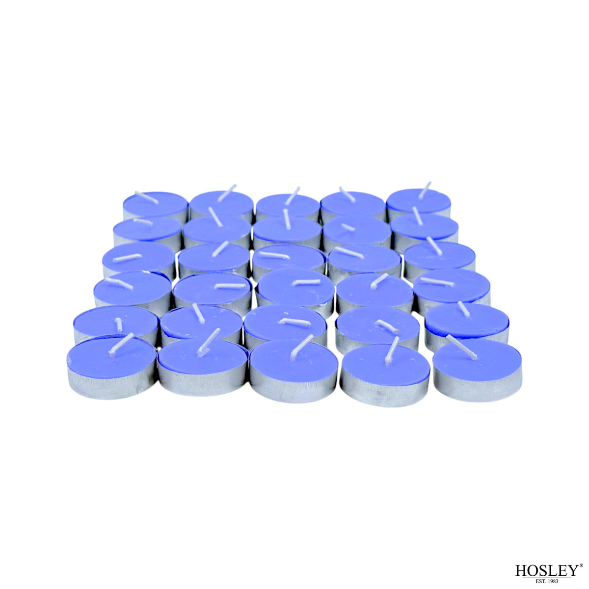 Hosley Lavender Fragranced Tea Light Candles – Set of 30