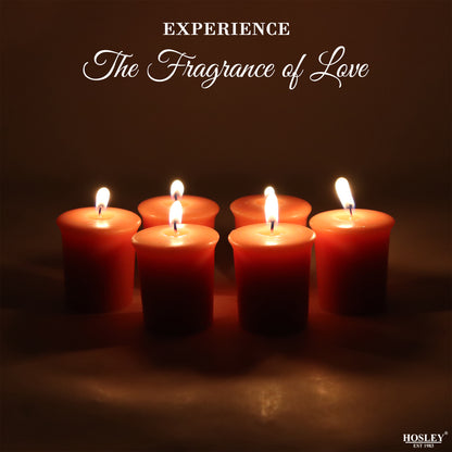 Set of 6 Hosley® 15 Hour Burn Time Each, Tropical Mist Highly Fragranced  Votive Candles