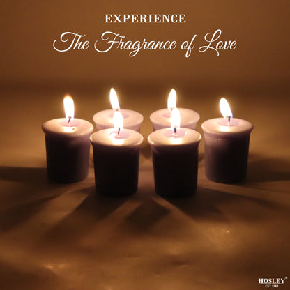 Set of 6 Hosley® 15 Hour Burn Time Each, Caribbean Breeze Highly Fragranced  Votive Candles