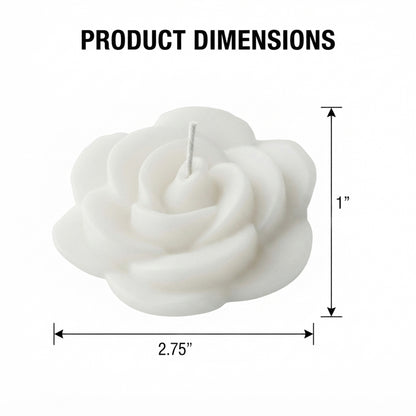 Hosley Unscented Floating Candles for Decoration, set of 6