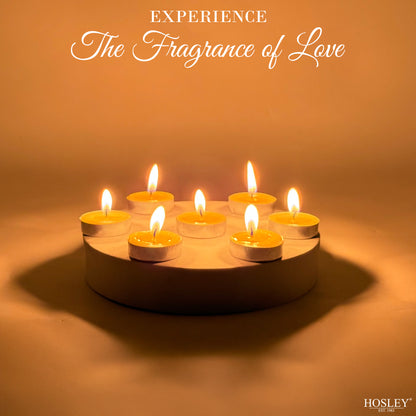Hosley  Citronella Fragranced Tea Light Candles – Set of 30