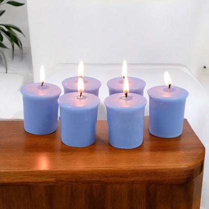 Set of 6 Hosley® 15 Hour Burn Time Each, Caribbean Breeze Highly Fragranced  Votive Candles