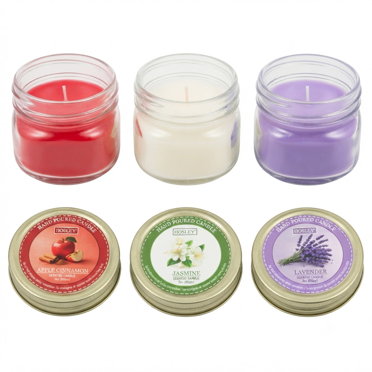 Hosley Scented Candles Gift Set