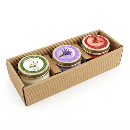 Hosley Scented Candles Gift Set