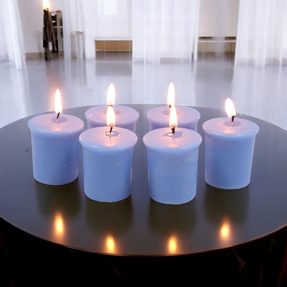 Set of 6 Hosley® 15 Hour Burn Time Each, Caribbean Breeze Highly Fragranced  Votive Candles