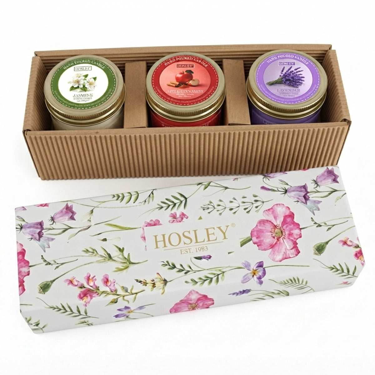 Hosley Scented Candles Gift Set