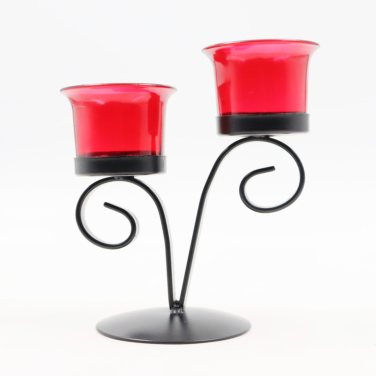 Hosley Black Decorative Tealight Holder
