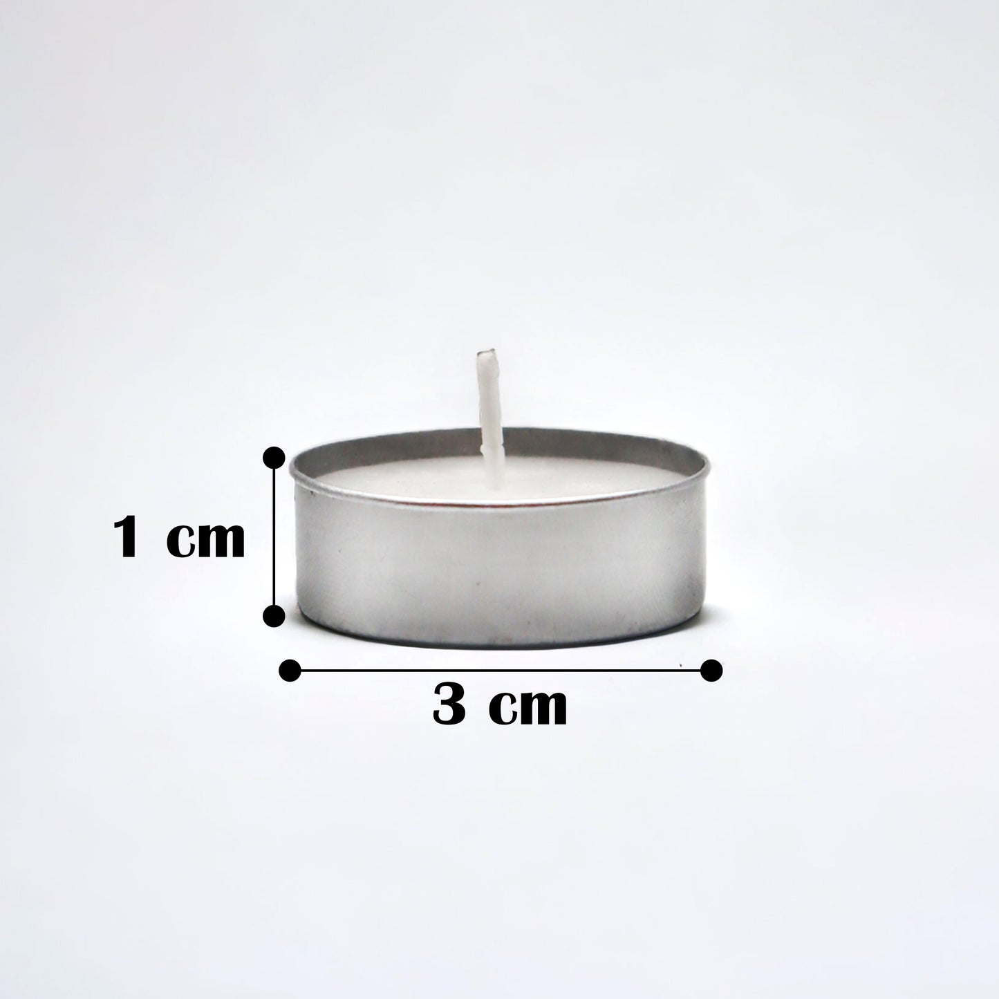 Hosley® Unscented Tealight Candles - 50Pcs