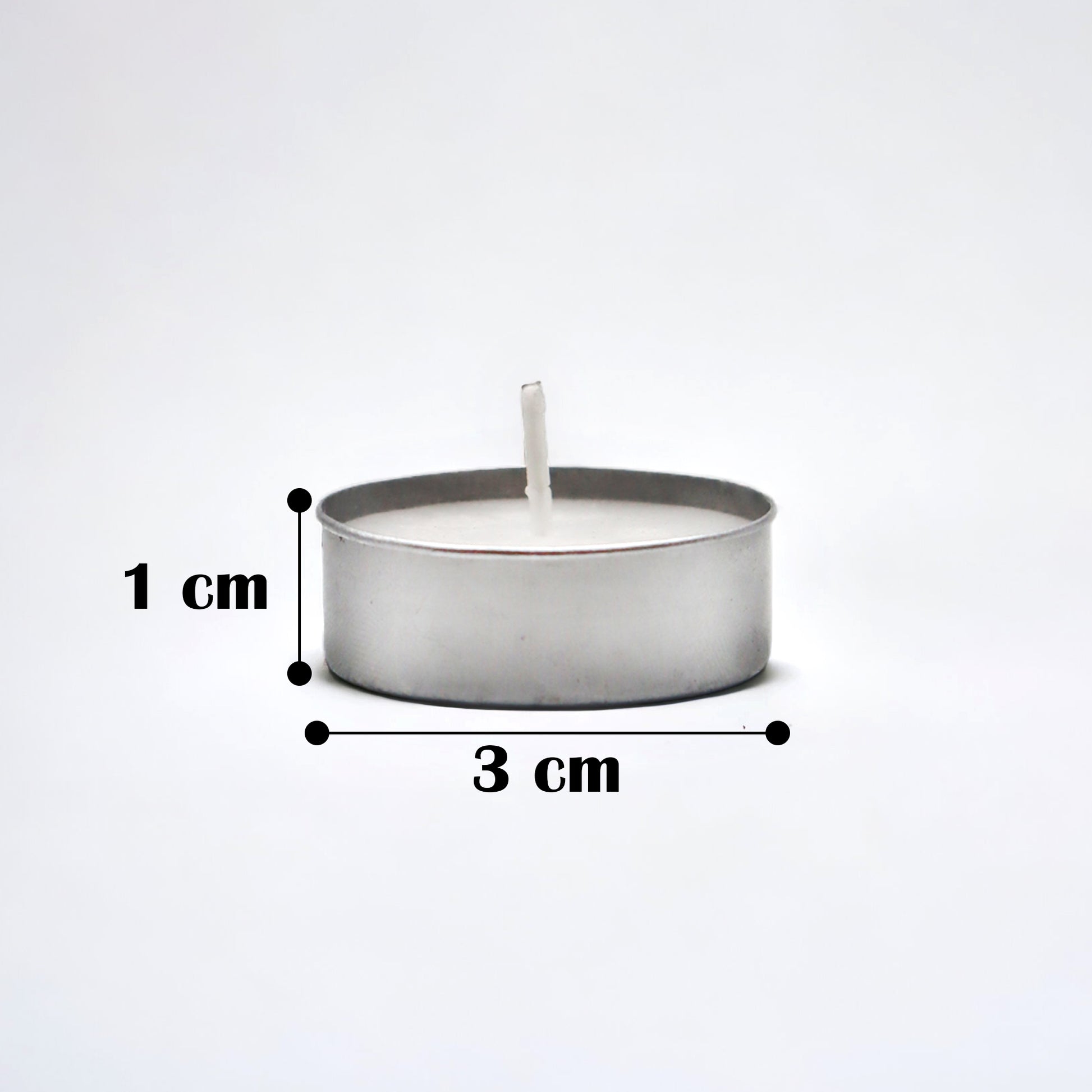 Hosley® Unscented Tealight Candles - 50Pcs