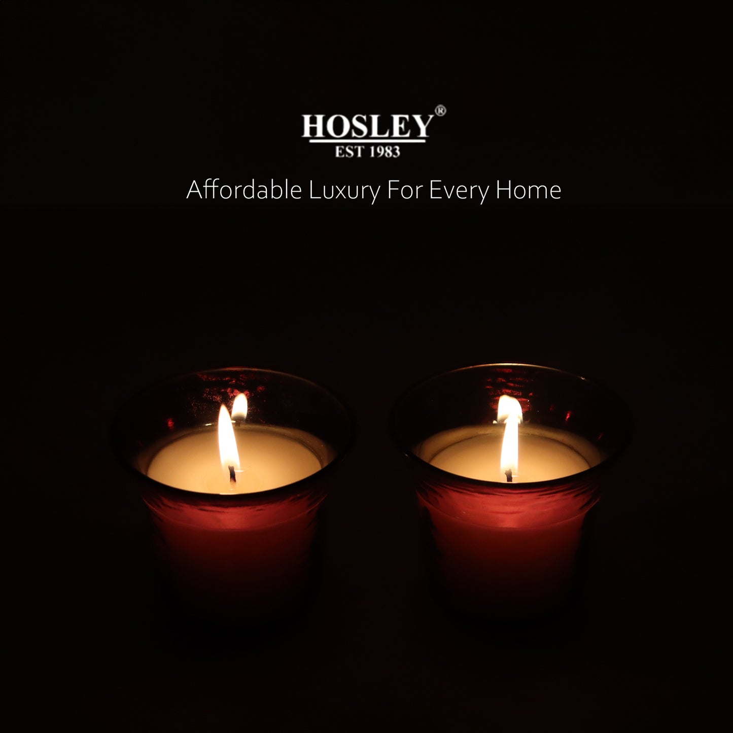 Hosley Lavender Scented Votive Candle – Set of 2
