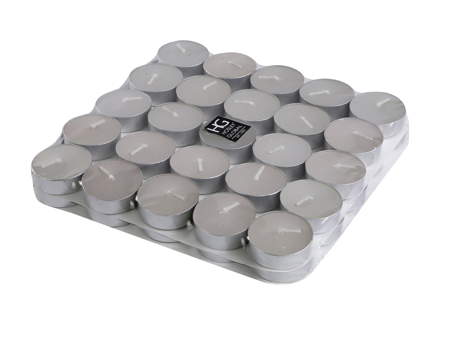Set of 50, Hosley® Unscented Tealights