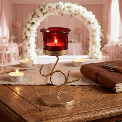 Decorative Metal Tealight Candle Holder
