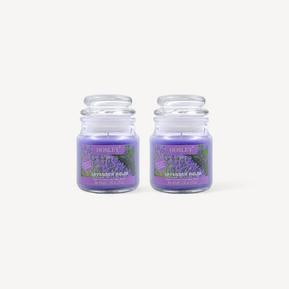 Hosley Set of 2 Lavender Fields 2.65 Oz (75g)