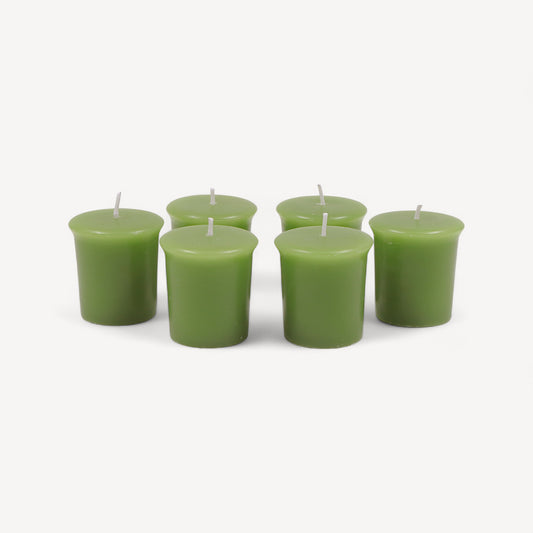 Set of 6 Hosley® 15 Hour Burn Time Each, Fresh Bamboo Highly Fragranced  Votive Candles