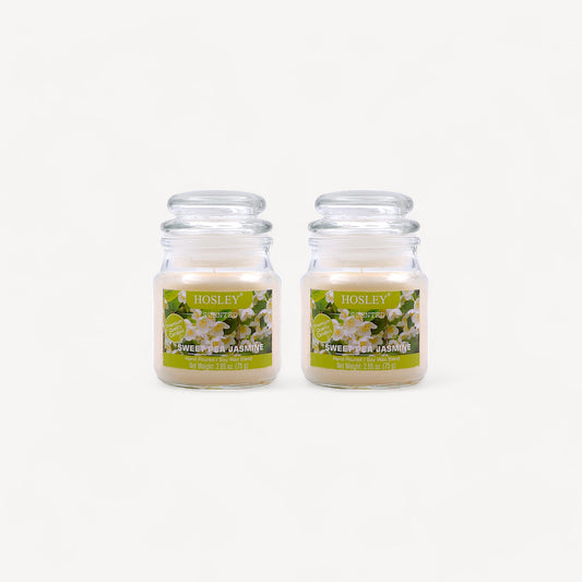 Hosley Set of 2 Sweet Pea Jasmine 2.65 Oz (75g)