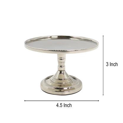 Hosley Metal Pillar Candle Holders with 3inch White Pillar Candle, Candle Stands Home Decoration ideal Gift for Weddings Bridal Party Spa Reiki Meditation Votive LED Pillar Candle Gardens Pack of 2