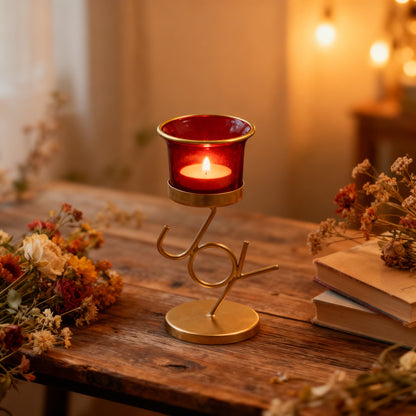 Decorative Metal Tealight Candle Holder