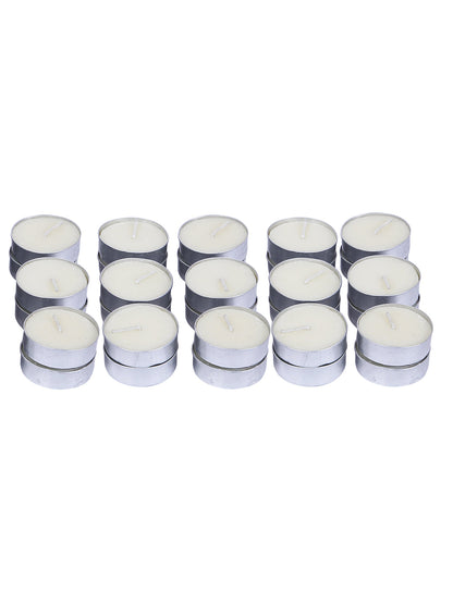 Hosley Highly Fragranced Vanilla Tea Light Candles (Set of 30)