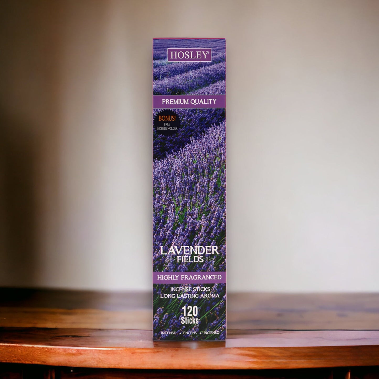 Hosley Lavender Fields Fragrance Incense Sticks