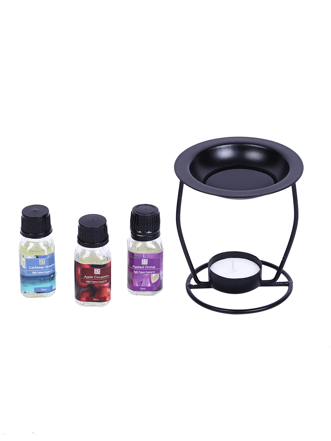 Set Of 3 Hosley® 10ML Each Highly Fragranced Oils - Apple Cinnamon, Radiant Orchid, Caribbean Breeze