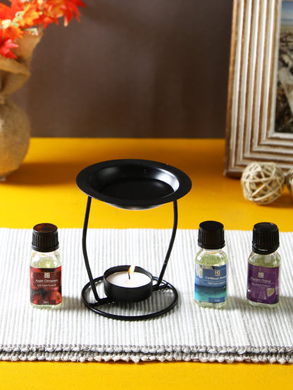 Set Of 3 Hosley® 10ML Each Highly Fragranced Oils - Apple Cinnamon, Radiant Orchid, Caribbean Breeze