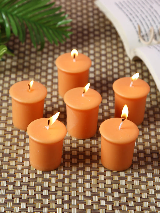 Set of 6 Hosley® 15 Hour Burn Time Each, Tropical Mist Highly Fragranced  Votive Candles